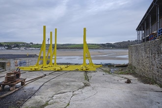 Newquay yard 90m patent slip for vessels up to 300t